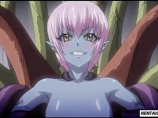 Hentai Babe Tertangkap Dan Kacau