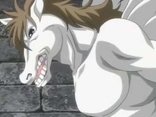 Słabe Anime Babe zostaje zniszczone przez potwora