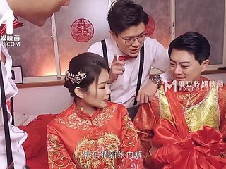 ModelMedia Asia-Lewd مشهد زفاف ليانغ يون فاي فاي-MD-0232 أفضل فيديو إباحي آسيا الأصلي