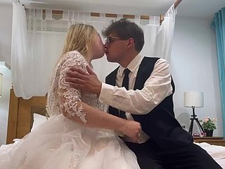 Rub-down the First Nuptial Night: Rub-down the Newlyweds Attempt Rub-down the Long-desired Carnal Pleasures