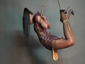 Yaner desafio extremo hogtie-hang