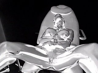 Latex Catsuit, Rubber Gimp, Leather Copulation - Medical Chair.Inversed.11DeadFace