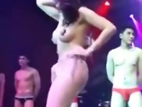 Chinese models exhibitionism their men