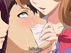 Young Mistresses dominate, suck, strapon light of one's life the boytoy