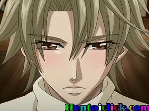 Bel uomo uncaring hentai ottiene pecorina caldo