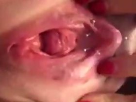 Vợ & # 039; s âm vật lớn và âm hộ hổng