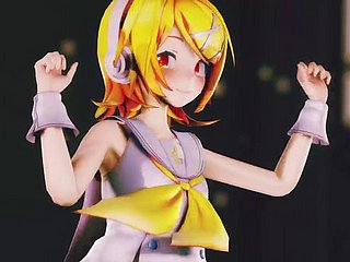 Rin-Tanz + progressives Strippen (3D HENTAI)