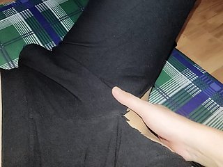 Tampilan dekat dari vagina sahabatku