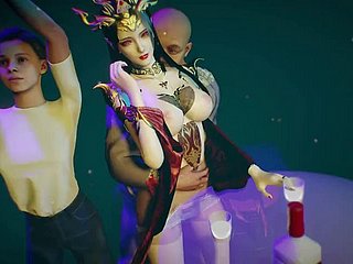 Animazione 3D - Dea della bellezza n. 45
